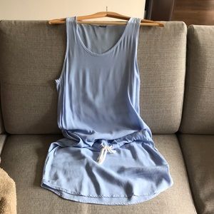 Monrow Crepe Tennis Dress